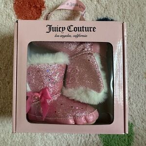 Juicy Couture Boots Baby Pico Rivera Pink Size 3